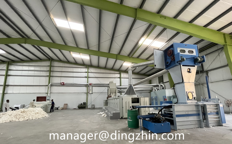 Customized High Output Clip Waste Textile recycling machine